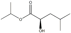 (R)-2-Hydroxy-4-methylpentanoic acid isopropyl ester Struktur