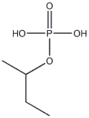 Phosphoric acid dihydrogen 1-methylpropyl ester Struktur