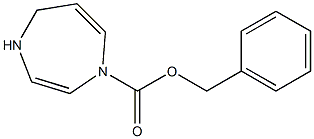 4,5-Dihydro-1H-1,4-diazepine-1-carboxylic acid benzyl ester Struktur