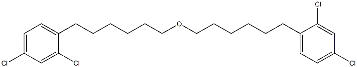 2,4-Dichlorophenylhexyl ether Struktur