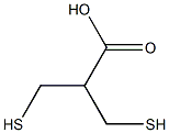 3-Mercapto-2-(mercaptomethyl)propanoic acid Struktur