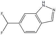 6-(Difluoromethyl)-1H-indazole Struktur