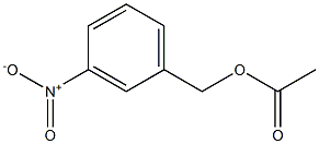 3-nitrobenzyl acetate Struktur