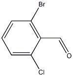 2-Chloro-6-bromobenzaldehyde Struktur