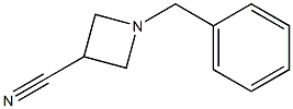 1-Benzyl-3-cyano-azetidine Struktur