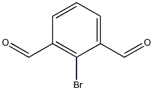 2-Bromo-1,3-diformylbenzene Struktur