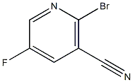 2-bromo-5-fluoronicotinonitrile Struktur