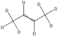 2-Butene-d8 (gas) (cis/trans mixture) Struktur