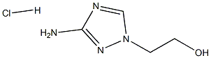 2-(3-amino-1H-1,2,4-triazol-1-yl)ethanol HCl Struktur