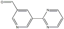 5-(pyrimidin-2-yl)pyridine-3-carbaldehyde Struktur