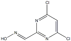 4,6-dichloropyriMidine-2-carbaldehyde oxiMe Struktur