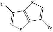 3-BroMo-6-chlorothieno[3,2-b]thiophene Struktur