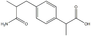 Ibuprofen Amide Impurity Struktur