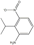 2-isopropyl-3-nitroaniline Struktur