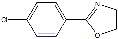 2-(4-chlorophenyl)-4,5-dihydrooxazole Struktur