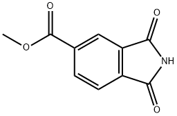 Methyl 1,3-dioxo-2H-isoindole-5-carboxylate Struktur