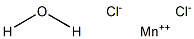 Manganese(II) chloride monohydrate Struktur