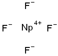 Neptunium(IV) fluoride Struktur