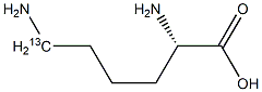 L-Lysine-6-13C Struktur