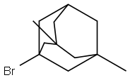 1-bromo-3,5-dimethyl adamantane Struktur