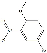 3-nitro-4-methoxybromobenzene Struktur