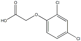 2,4-dichlorophenoxyacetate Struktur