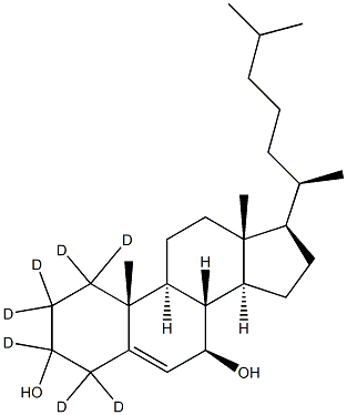 7b-Hydroxycholesterol-d7 Struktur