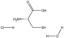 L-CYSTEINEHYDROCHLORIDE,MONOHYDRATE,FCC Struktur