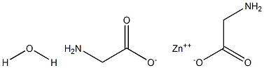 ZINCGLYCINATE,MONOHYDRATE,26%,POWDER Struktur