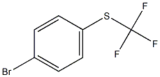 4-Trifluoromethylthiobromobenznen Struktur