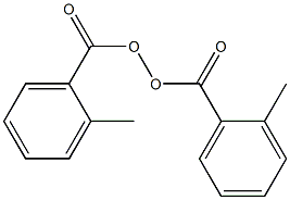 Di-(2-Methylbenzoyl)peroxide. Struktur