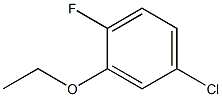 2-FLUORO-5-CHLOROPHENETOLE Struktur