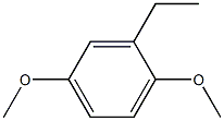 2,5-DIMETHOXY-1-ETHYLBENZENE Struktur