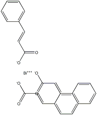 bismuth cinnamate Struktur