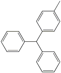 diphenyl-p-tolylmethane Struktur