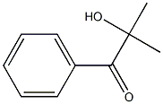 Dimethylhydroxyacetophenone Struktur