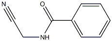 benzamidoacetonitrile Struktur