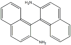 2,2'-diamino-1,1'-dinaphthyl Struktur