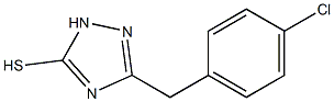 3-(4-chlorobenzyl)-1,2,4-triazol-5-thiol Struktur