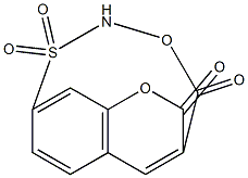 coumarin 7-O-sulfamate Struktur