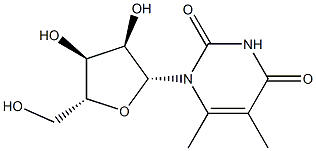 5,6-dimethyluridine Struktur