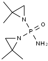 bis(2,2-dimethylaziridinyl)phosphinic amide Struktur