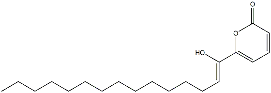 5,6-dihydroxyeicosatrienoate-1,5-lactone Struktur