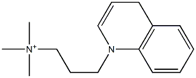 hydroquinoylpropyl-trimethylammonium Struktur