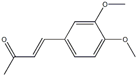 3,4-DIMETHOXYBENZALACETONE Struktur