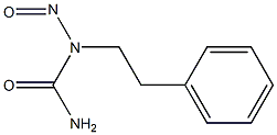 N-NITROSO-2-PHENYLETHYLUREA Struktur