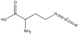 (+-)-2-AMINO-4-AZIDOBUTANOICACID Struktur