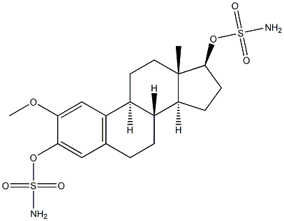 2-METHOXYOESTRADIOL-BIS-SULPHAMATE Struktur