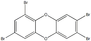 1,3,7,8-TETRABROMODIBENZO-PARA-DIOXIN Struktur