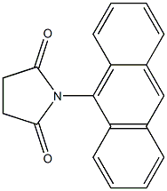 N-(9-ANTHRACENYL)SUCCINIMIDE Struktur